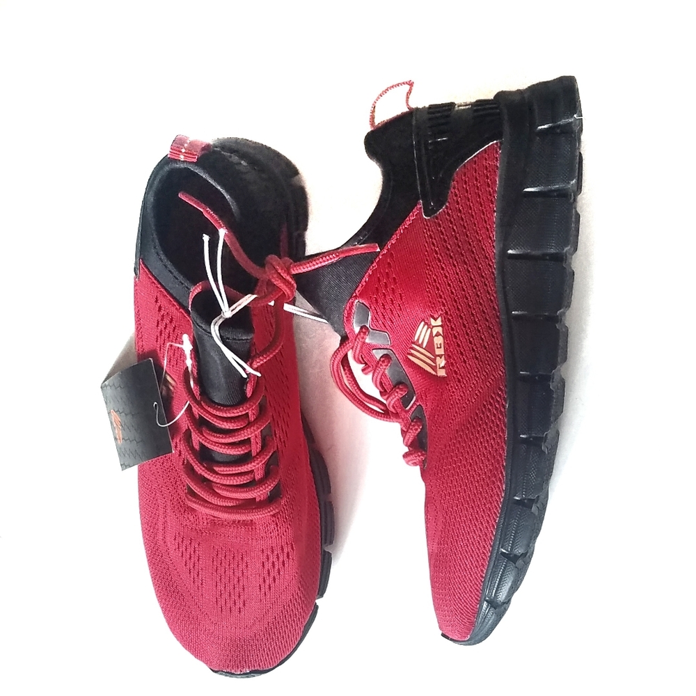 RBX | Red Mesh Sneakers Size 5 Men 7.5 women UNISEX